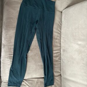 Teal High-Waisted lululemon Leggings